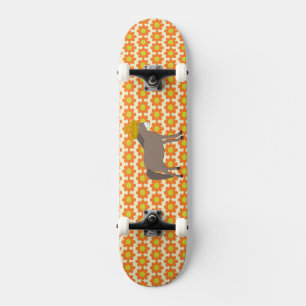 Mexikanischer Donkey-Tag der Toten Skateboard