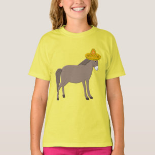 Mexikanischer Donkey-Tag der Toten T-Shirt