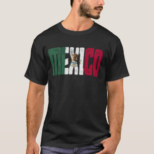 Mexikanischer Flaggenprimus - Vintages Design T-Shirt