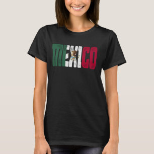 Mexikanischer Flaggenprimus - Vintages Design T-Shirt