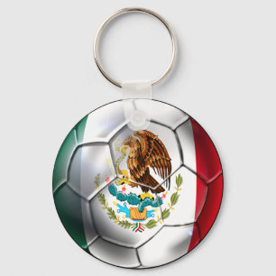 Mexikanischer Fußbalball-Schlüsselanhänger für Schlüsselanhänger
