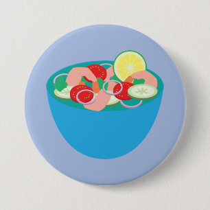 Mexikanischer Garnelen-Ceviche Button