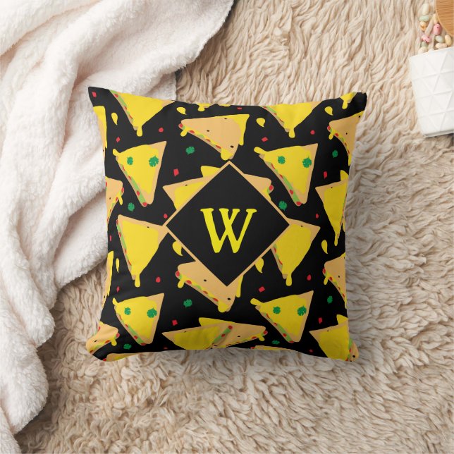 Mexikanischer Käse Quesadillas Food Muster Kissen (Decke)