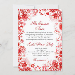 Mexikanischer Königin Einladung