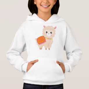 mexikanischer Lama, Niedlicher Llama, Niedlich Alp Hoodie