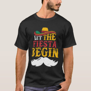 Mexikanischer Ließ Fiesta Begin Mexico Py Mexiko T-Shirt