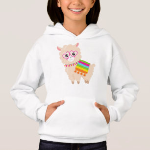Mexikanischer Llama, Niedlicher Llama, Niedlich Al Hoodie