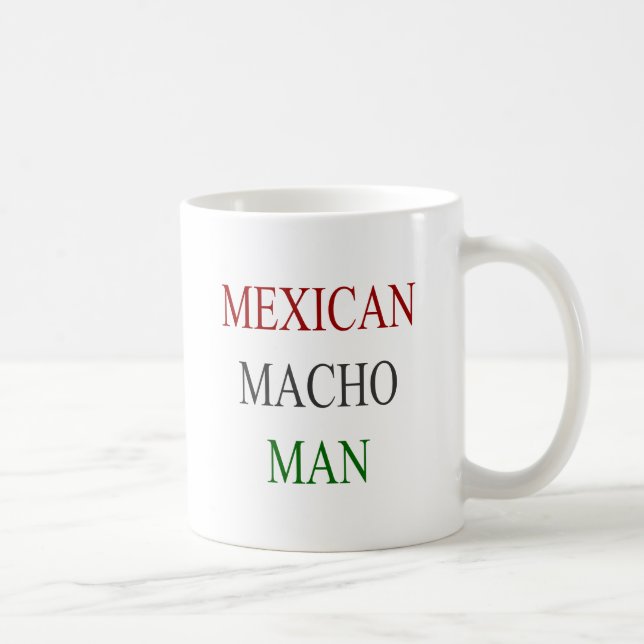 Mexikanischer Machomann Tasse (Rechts)