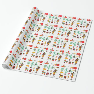 mexikanischer Mariachi Geschenkpapier