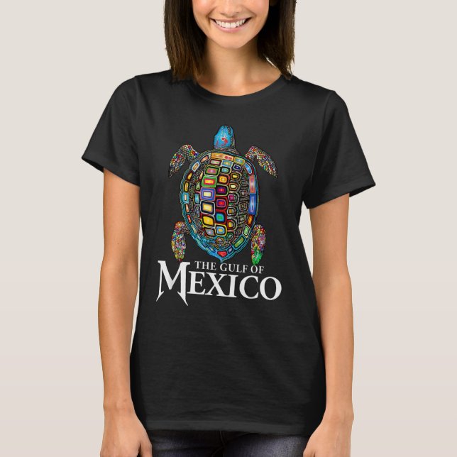 Mexikanischer Meerbusen T-Shirt (Vorderseite)