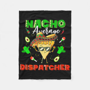 Mexikanischer Nacho-Durchschnitts-Dispatcher Fleecedecke