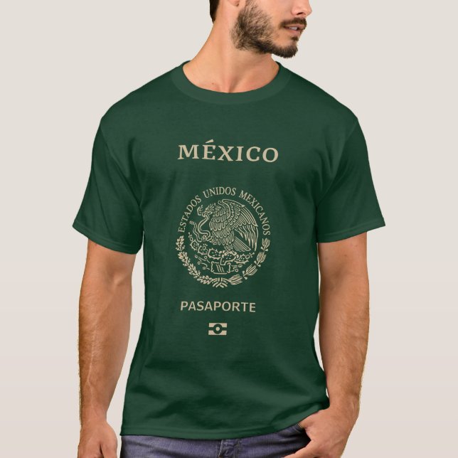 mexikanischer Pass T-Shirt (Vorderseite)