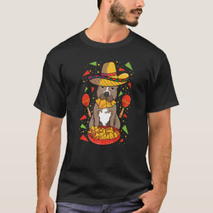 Mexikanischer Pitbull-Hund für Mexikaner und Pitbu T-Shirt