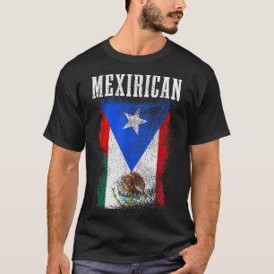 Mexikanischer Puerto Rico Mix Mexiko Puerto Rico P T-Shirt