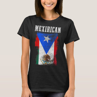 Mexikanischer Puerto Rico Mix Mexiko Puerto Rico P T-Shirt