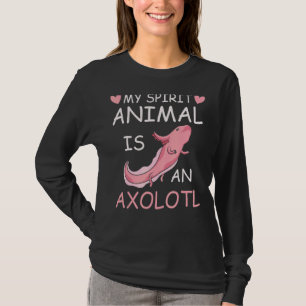 Mexikanischer Salamander mein Geisttier ist ein Ax T-Shirt