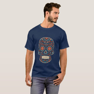Mexikanischer Schädel T-Shirt