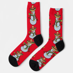 Mexikanischer Sombrero Santa Thunder_Cove Socken