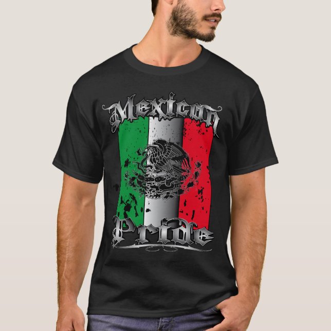 Mexikanischer Stolz-mexikanisches T-Shirt (Vorderseite)