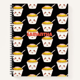 Mexikanischer Street-Esurkorn in einem Cup Notizbuch