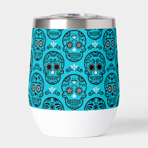 Mexikanischer Tag der Toten Calavera Blumiger Tote
