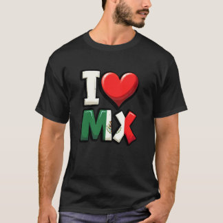 Mexikanischer Unabhängigkeitstag  Ich liebe die me T-Shirt