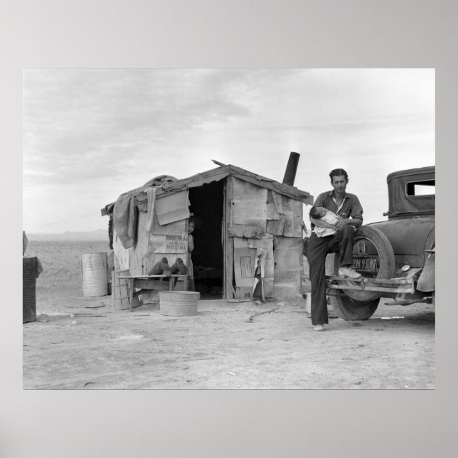 mexikanischer Wanderarbeiter: 1937 Poster (Vorne)