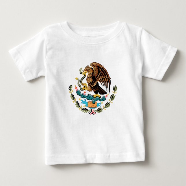 mexikanischer Wappen-T - Shirt (Vorderseite)