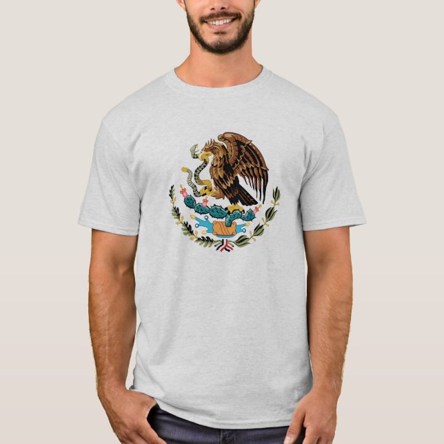 mexikanischer Wappen-T - Shirt (Vorderseite)