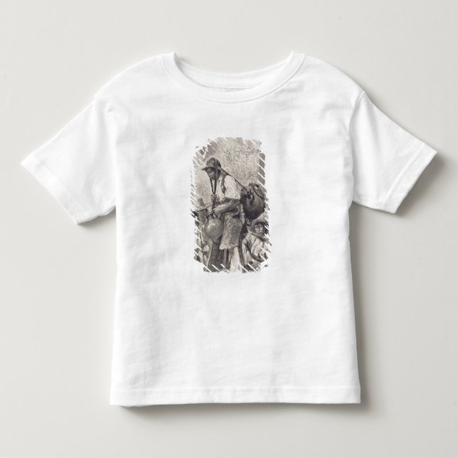 Mexikanischer Wasserträger Kleinkind T-shirt (Vorderseite)