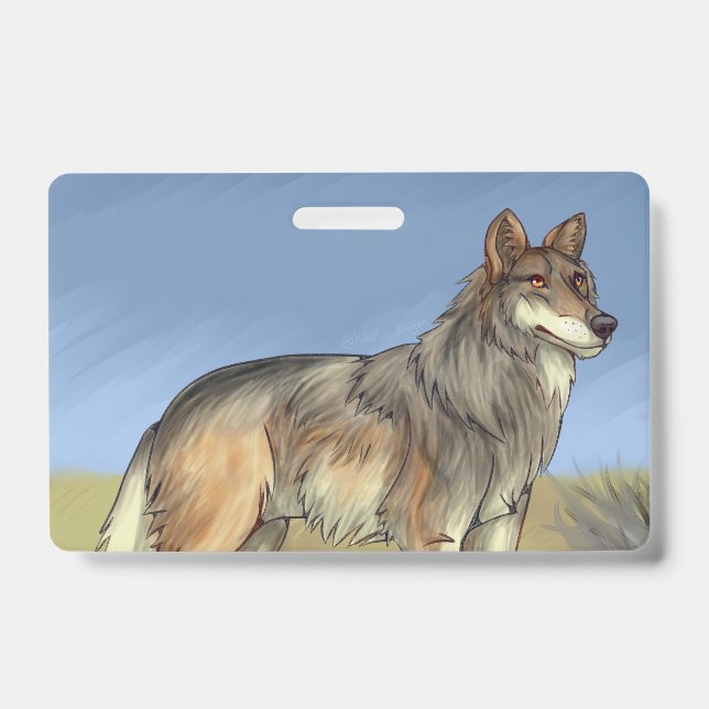 Mexikanischer Wolf Ausweis (Vorderseite)