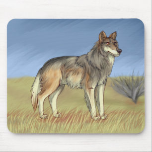 Mexikanischer Wolf Mousepad