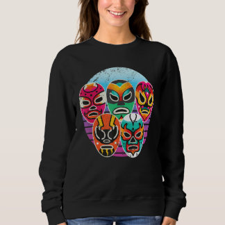 Mexikanischer Wrestling Maske I Cooler mexikanisch Sweatshirt