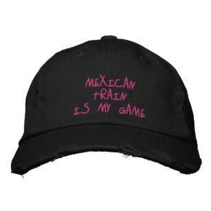 MEXIKANISCHER ZUG IST MEIN SPIEL - HAT BESTICKTE BASEBALLKAPPE