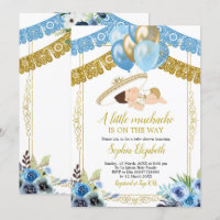 Mexikanisches Blau und Gold Charro Little Muchacho