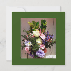 mexikanisches Bouquet Karte