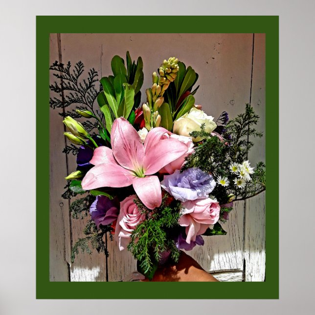 mexikanisches Bouquet Poster (Vorne)