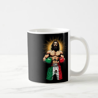 Mexikanisches Boxen Jesus Christ Mex Boxing Shorts Kaffeetasse