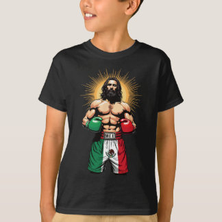 Mexikanisches Boxen Jesus Christ Mex Boxing Shorts T-Shirt
