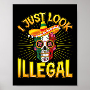 Mexikanisches Cinco De Mayo Party ich schau nur il Poster