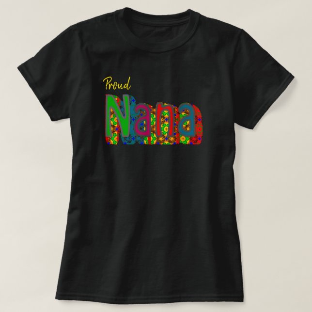 Mexikanisches Design Nana T-Shirt (Design vorne)