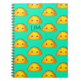 Mexikanisches Erdbeerriff - Hard Muschel Taco Notizblock