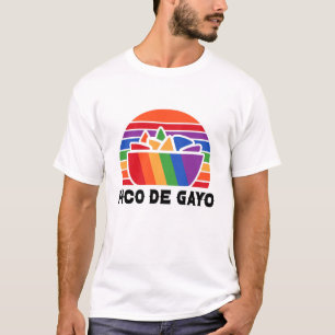 Mexikanisches Essen Pico De Gayo Gay Lesbian Pride T-Shirt