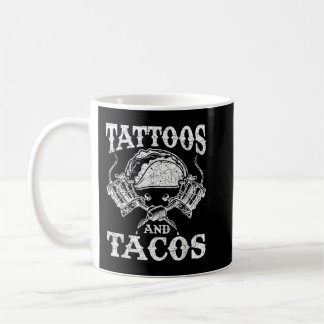 mexikanisches Essen Tacos Mexiko Tattoo Artist Tat Kaffeetasse