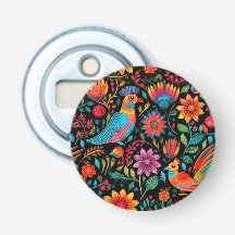 Mexikanisches farbiges Blumenmuster