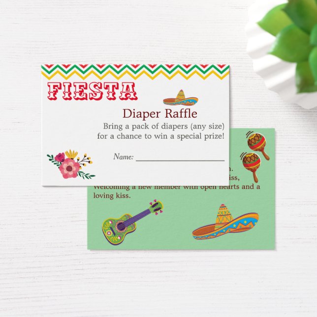 Mexikanisches Fiesta Charming Baby Dusche Windeln  (Schreibtisch)