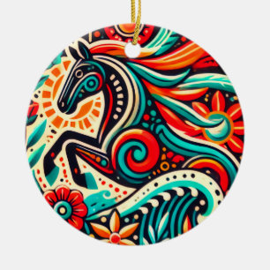 mexikanisches Fiesta Keramik Ornament