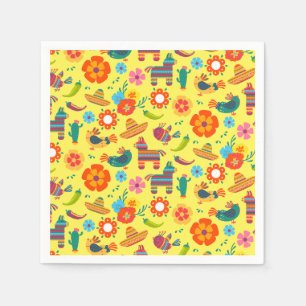Mexikanisches Fiesta Party Serviette