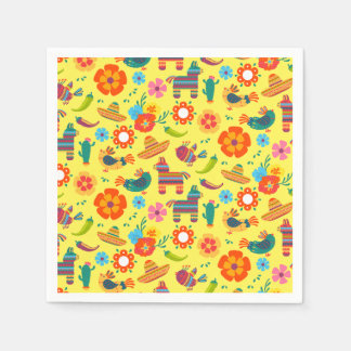 Mexikanisches Fiesta Party Serviette