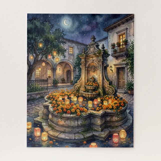 Mexikanisches Herbstpuzzle Puzzle (Vertikal)